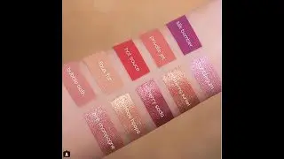 MORE SWATCHES HUDA BEAUTY MELTED SHADOWS