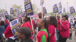 UAW Local 551 rallies in support of new union deal with GM, Ford and Stellantis