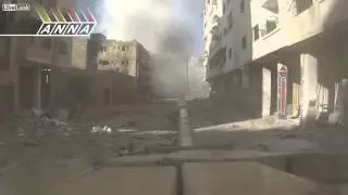 SAA Tank Urban Battle in Darya - ANNA news