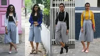 How to style: Culottes | Flyrobe Review | Disha Gangar