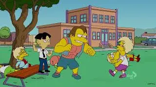 #shorts Nelson The Nerd Destroyer #simpsons #shorts