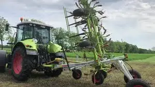 Презентация ворушилки CLAAS VOLTO 1100