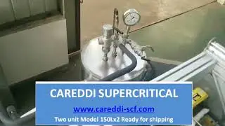 Two sets of 150LX2 Supercritical co2 extraction machine Ready for delivery to USA