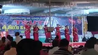 TSUTF state conference@ khammam..TEACHERS CULTURAL ACTIVITIES..