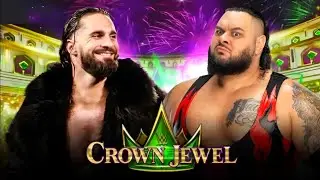 WWE Crown Jewel 2024 Seth Freakin Rollins vs Bronson Reed Full Match WWE Crown Jewel 2024 Highlights