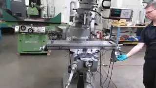 Bridgeport 2J Knee Mill with Sokki 2-Axis DRO For sale At www.machinesused.com