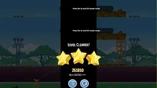Angry birds friends tournament week 144 level 6