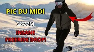 Snowboarding the Pic du Midi: 3min28 of Epic Freeride Action