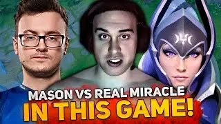 MASON on LUNA CARRY vs REAL MIRACLE on MORPHLING in THIS GAME!