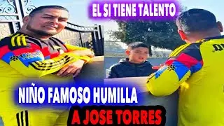 A JOSE TORRES Le PUSO EL EJEMPLO ESTE CHAMAQUlT0 MAS FAMOSO QUE EI