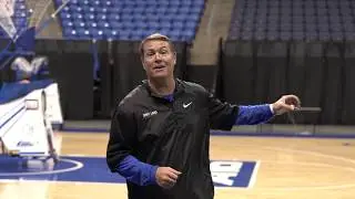St Louis Basketball Shooting Machine Drill - Transition Shooting with Travis Ford