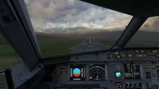 CRAZY! HIGH WINDS! LOW VISABILTY LANDING! at Vagar Airport EKVG | HD 60FPS