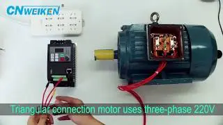 220V VFD AC Frequency drive ac motor speed control setting