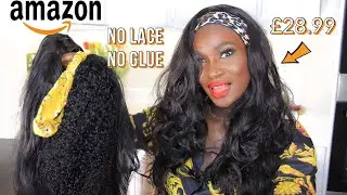 AFFORDABLE AMAZON WIGS | HEADBAND WIGS ( No glue, No lace)