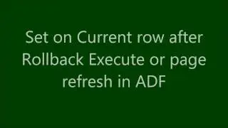Set On Current Row After Rollback and Execute in Oracle ADF