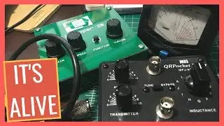 My 4SQRP Hill Topper 20 CW Radio Rose From the Grave! (Halloween)