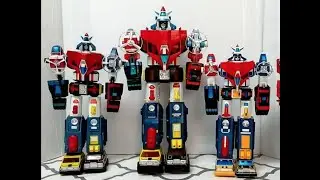Quick review GX-88 Dairugger XV versus Miracle Voltron vs Matchbox Voltron