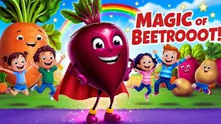 Magic of Beetroot | Healthy Vegetable Story for Kids |Fun Learning in Urdu #educationalstories#kids
