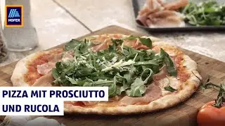 Gegrillte Pizza | Pizza vom Grill mit Prosciutto und Rucola