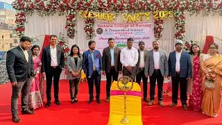 Victoria Fresher party 2025 | Nursing Students Oath Ceremony & Guest Welcome | Victoria College Patn