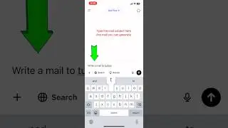 chatgpt writer - write mail messages with ai #chatgpt #smartphone #mail #tutorial #edit #sendmessage