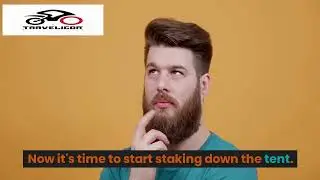 How to set up a tent for first time