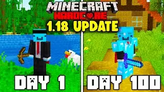 I Survived 100 Days in 1.18 Minecraft Hardcore...