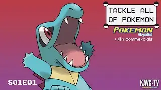 Pokemon Crystal, 01: RAGE Through Our RIVAL, with Commercials (TACKLE All Of POKEMON S01E01)