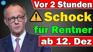 💥 Vor 2 Stunden: Wichtige Rentenmeldung ab 12. Dezember 2025 &ndash; 7 &Auml;nderungen f&uuml;r Millionen Rentner!