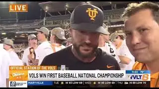 THROWBACK: Chatting with Tony Vitello after Tennessee&rsquo;s national title