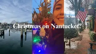 Christmas on Nantucket | Solo Day Trip Living in the USA | Walking day