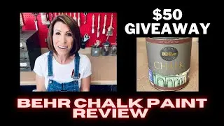 Behr Decorative Chalk Paint Review!