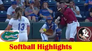 #16 Florida State vs #12 Florida Softball Game Highlights, April 24 2024