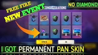 I GOT PERMANENT PAN SKIN | #FREEFIRENEWEVENT | #UTSAVGAMER |