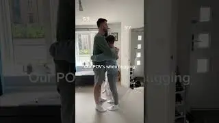 Our point of views when we hug #lgbt #gaycouple