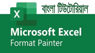 How to use Format Painter in Excel | সহজে এক্সেল ফর্মেট পেইন্টার ব্যবহার করে একই ফর্মেট করার টেকনিক