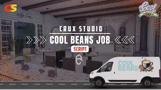 [ QBCORE / QBOX / ESX ] COOL BEANS JOB SCRIPT | FIVEM | TEBEX | CRUX STUDIO