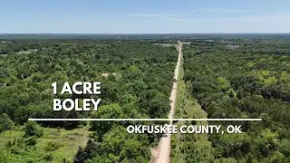 1 Acre Mobile/Manufactured Home Lot, Water Electric Available in in Historic Boley, OK