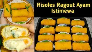 Resep Risoles Ragout Ayam Yang Enak Banget, Gurih Dan Lembut | Rasanya Istimewa Untuk Ide Jualan
