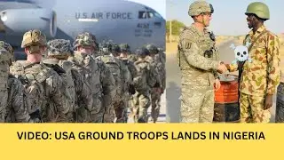BREAKING: US Soldiers JUST LAND in LAGOS AIRPORT to Fight BANDITS in SAMBISA