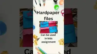 DIY Assignment File for Kids | Hard Paper Craft  #shorts