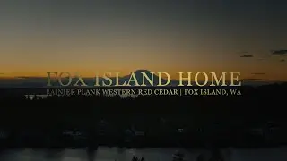 Fox Island Home | Rainier Plank Western Red Cedar Fineline