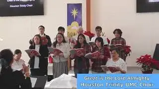 Jan 4 Choir - Great is the Lord Almighty
