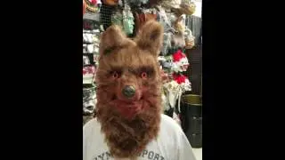 Werewolf Moving Mouth Mask #spirithalloween