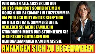 Familientreffen Sie buchten mir ein Billigzimmer dabei geh&ouml;rt mir die ganze Resort Kette