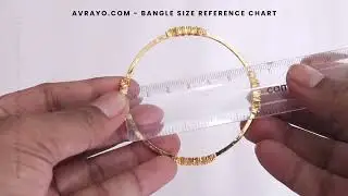 Bangle  #avrayo #size #reference Chart #vlog #tamil #jewel #women  #handmade #reel #shorts #trend