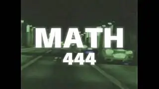 Math - 444 (Official Visualizer) #math #444