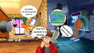 The bagge family gets their tv fixed/Courage&rsquo;s computer is possessed C.T.C.D S2 ep 7
