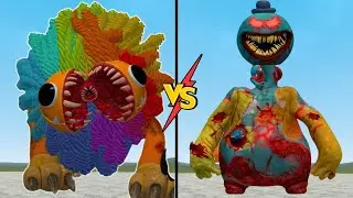 ALL NEW Yarnaby Family vs ALL Doey the Doughman Family in Poppy Playtime Chapter 4 - Garry's Mod!