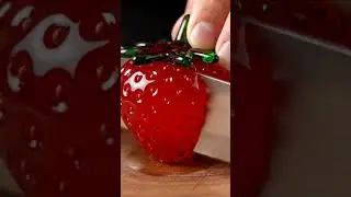 ASMR Glass Fruit Strawberry